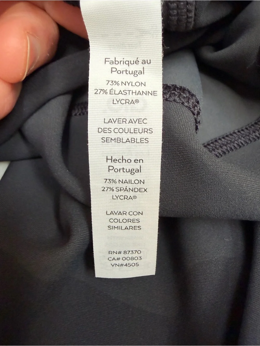 ALO Yoga High Waist Vapor Leggings in Black Camo | Size Small